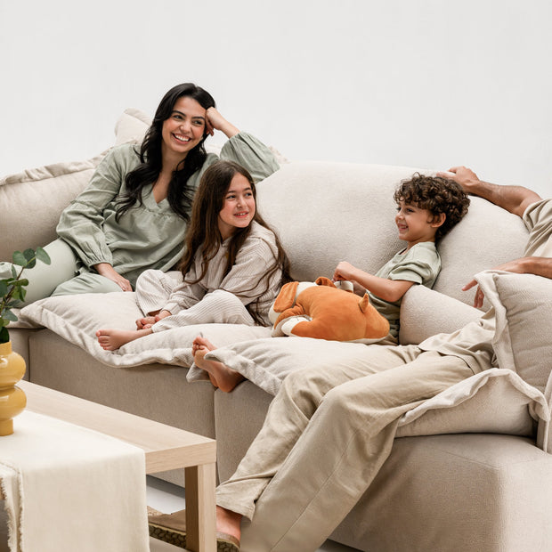 Sink-in Cloud Sofa (3 PCs)
