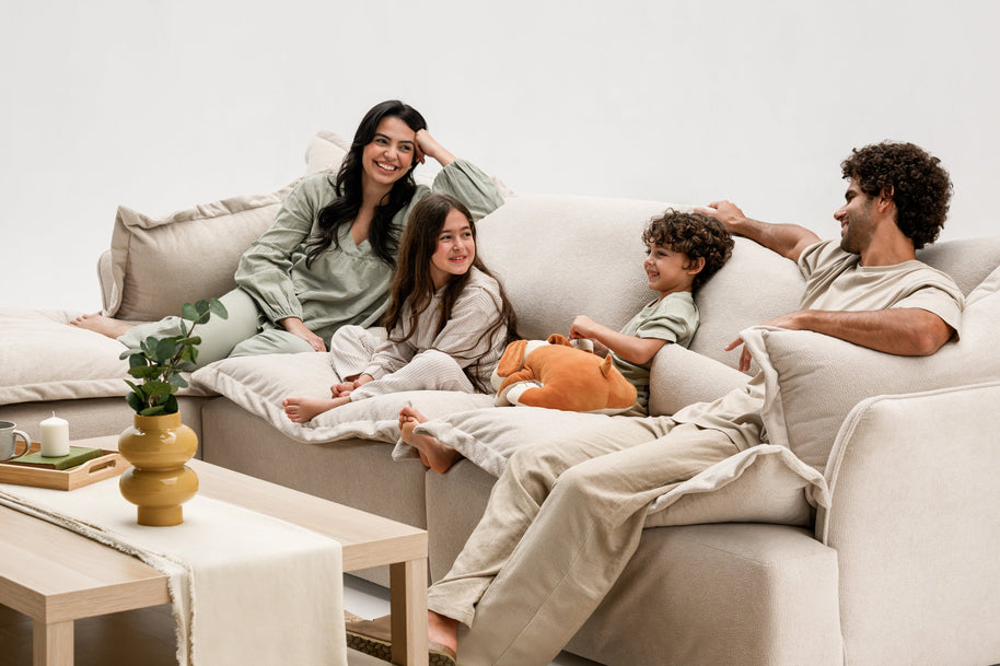 Sink-in Cloud Sofa (4 PCs)