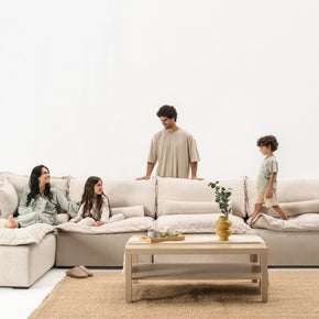 Sink-in Cloud Sofa (4 PCs)
