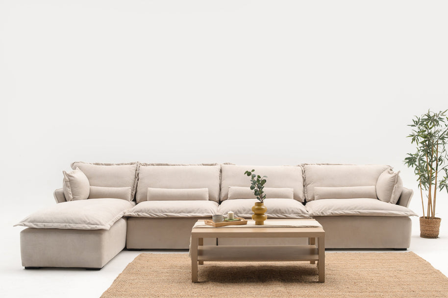 Sink-in Cloud Sofa (4 PCs)
