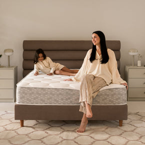 Horizontal Tufted Headboard