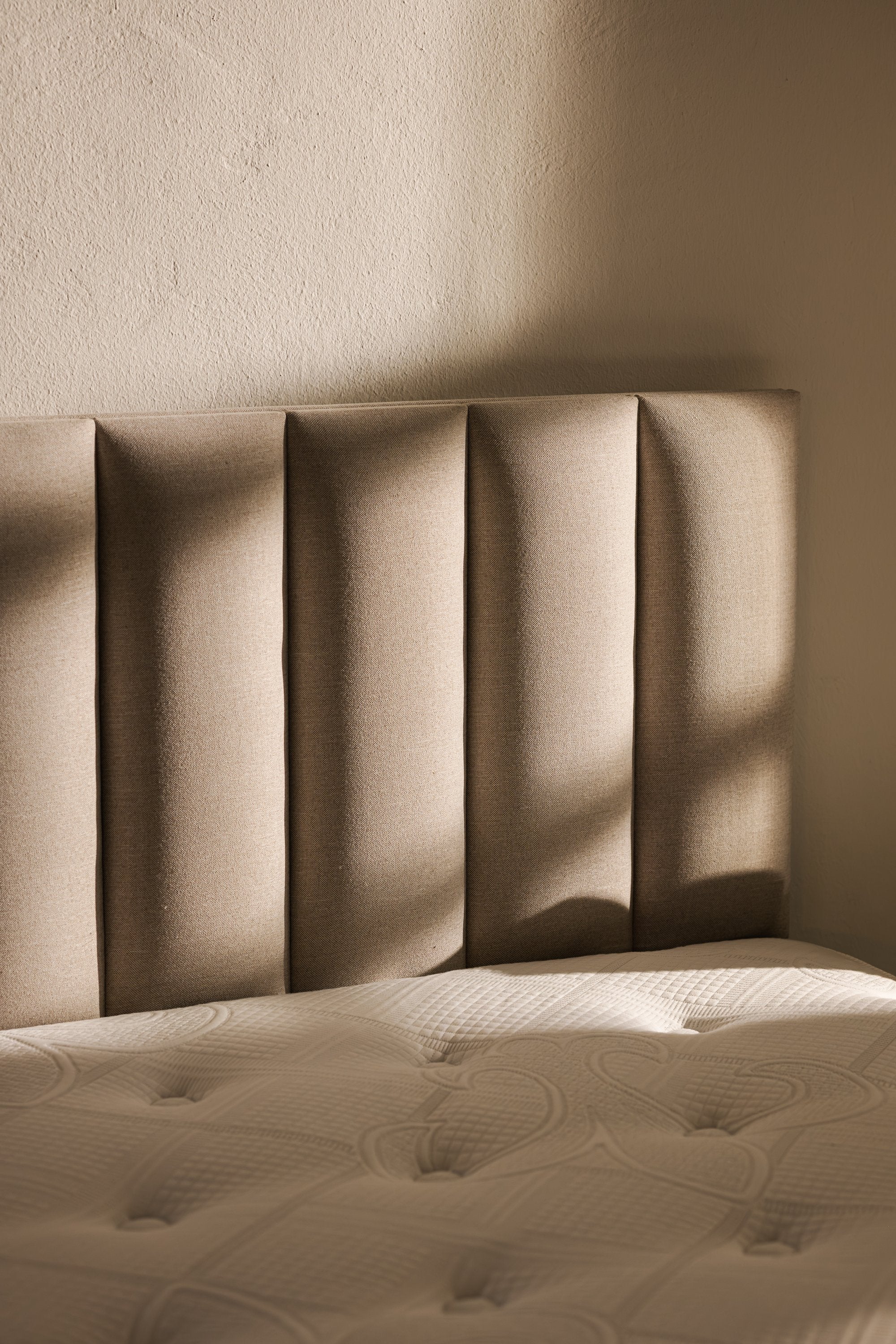 Tufted Tubes Headboard