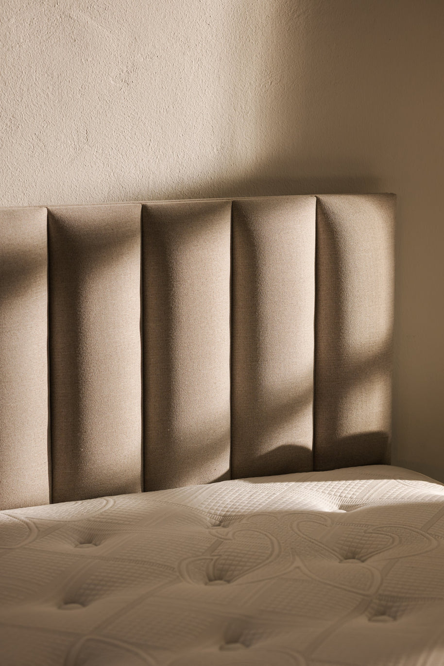 Tufted Tubes Headboard