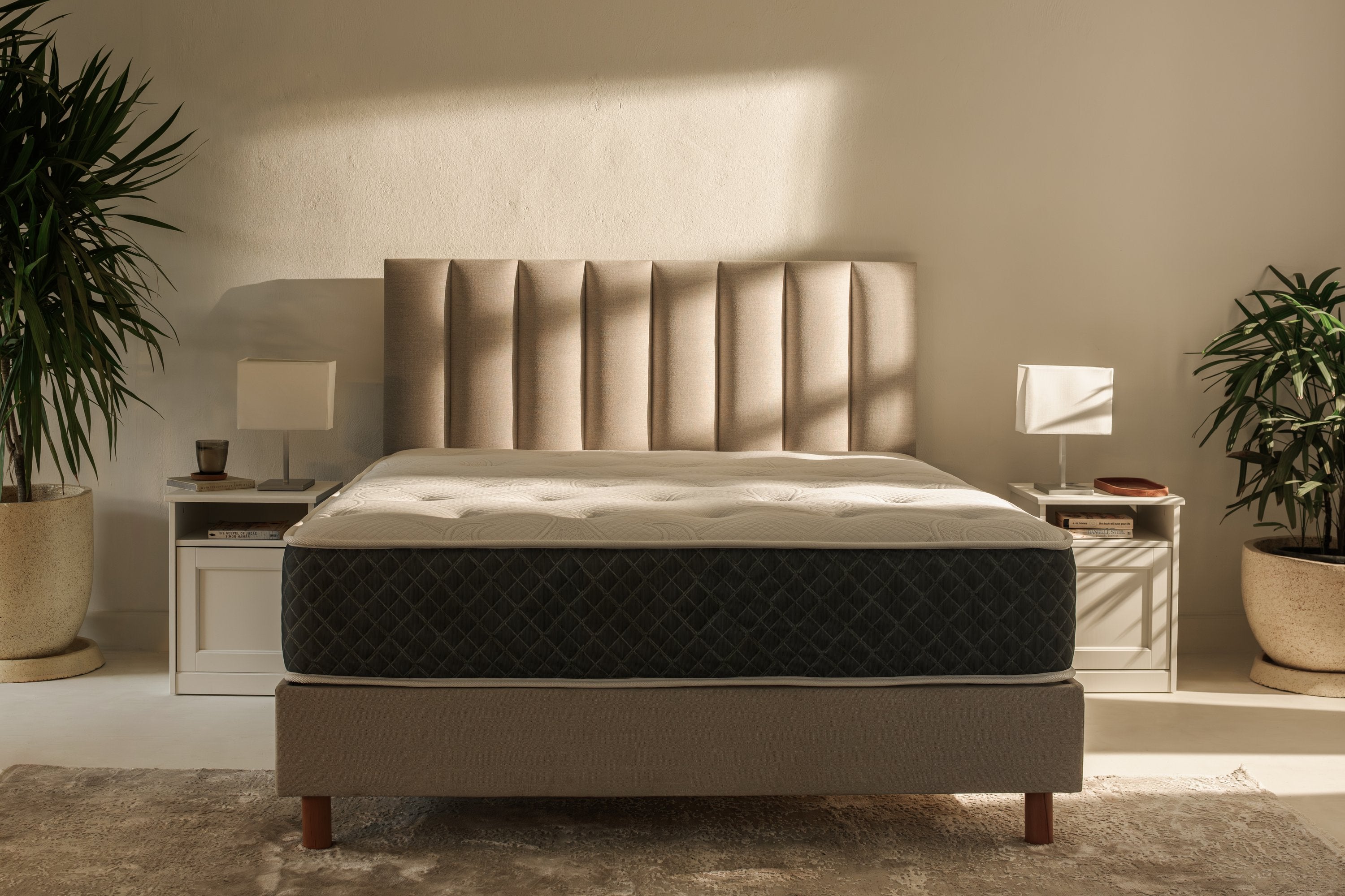 Tufted Tubes Headboard