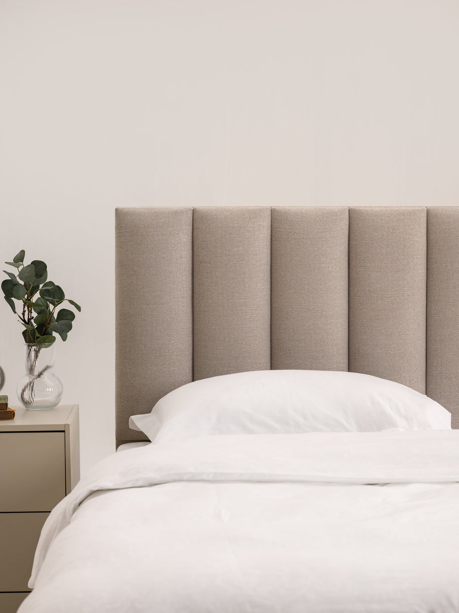 Tufted Tubes Headboard