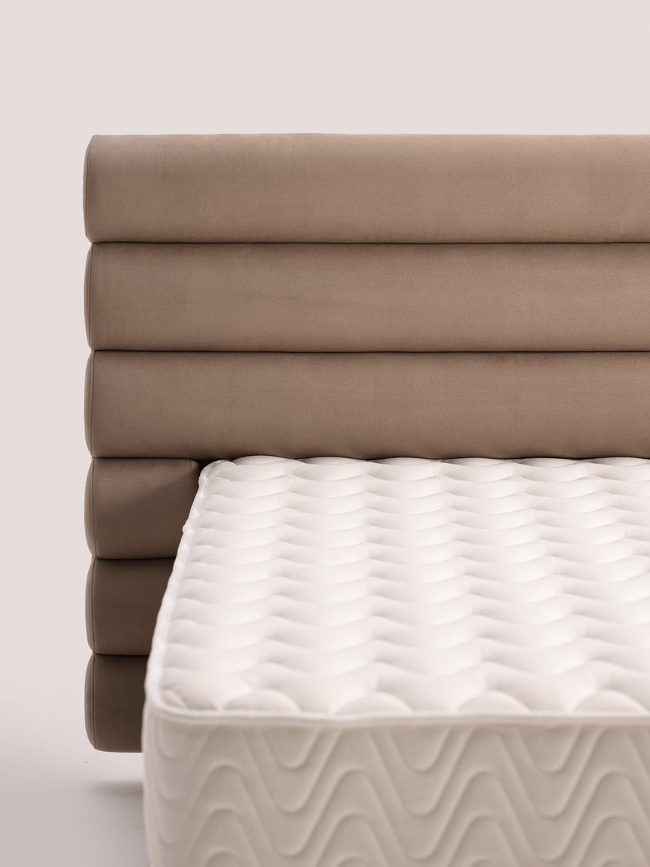 Horizontal Tufted Headboard