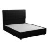 Picture of MasterBed Wooden Storage Bed Base Leather Black 